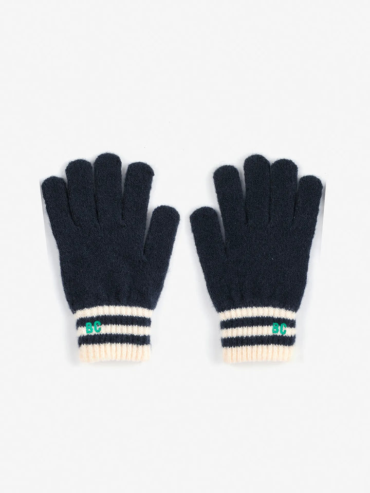 BC navy gloves