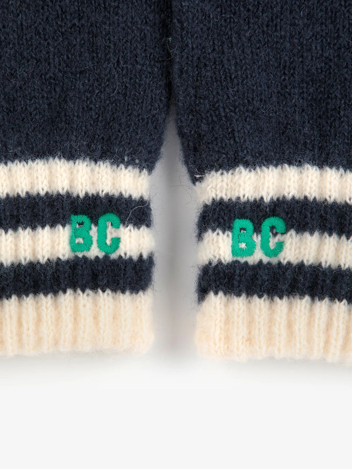 Bobo Choses navy striped set