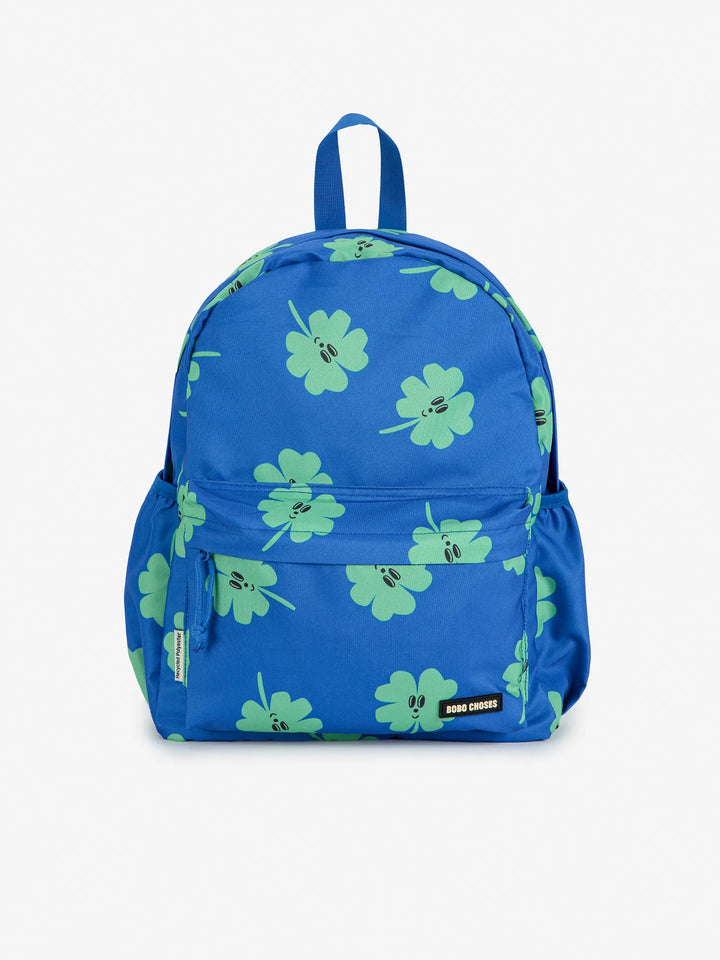 Clover all over school bag