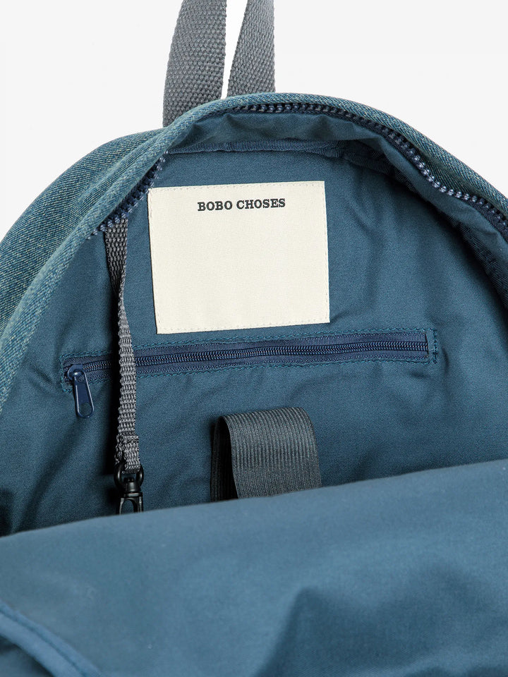 Mochila escolar vaquera Go Bobo