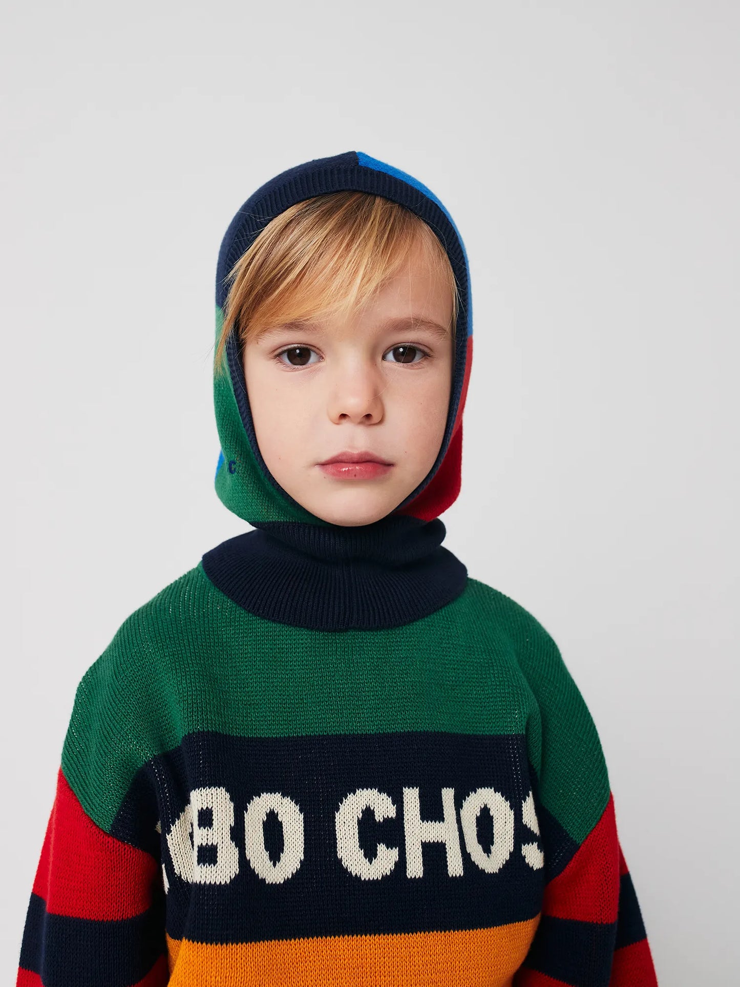 Multicolor Tiles jumper set