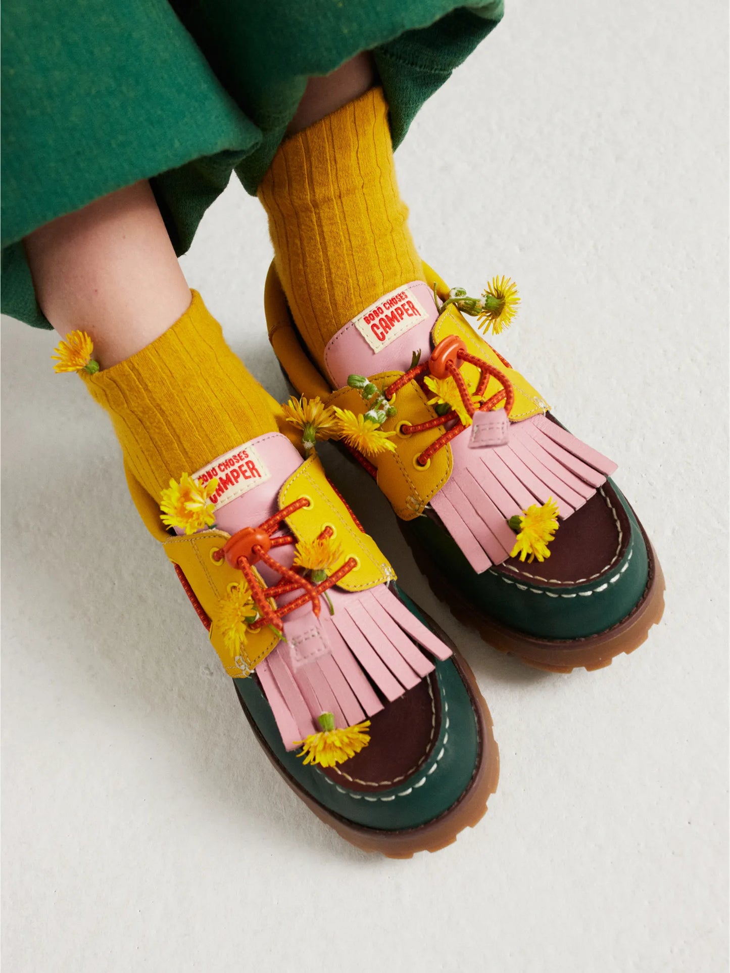 Bobo Choses x Camper Compas nautic shoes