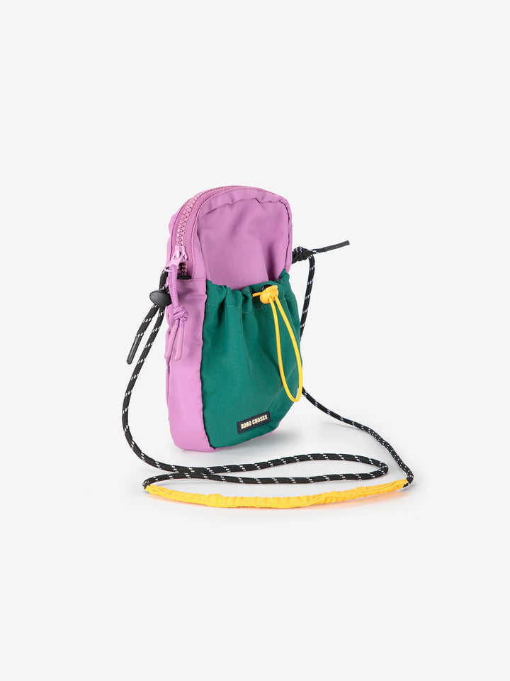 Color block technical mini bag