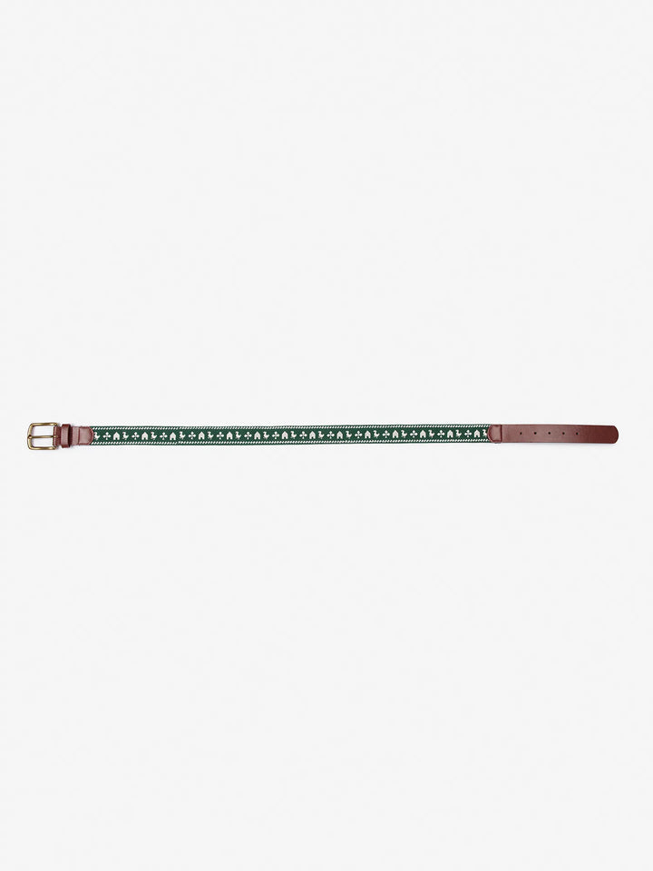 Embroidered belt