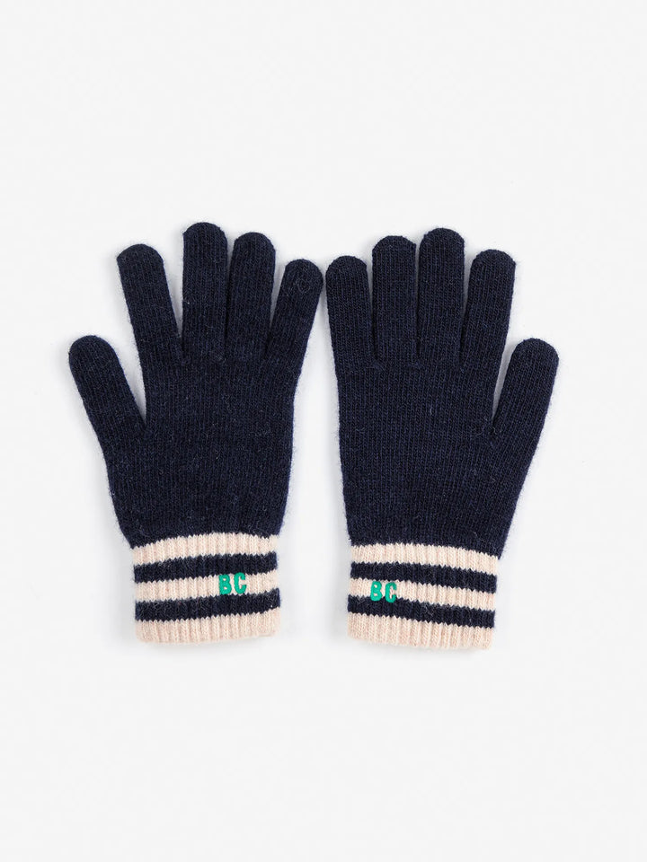 Mr Pencil knitted gloves