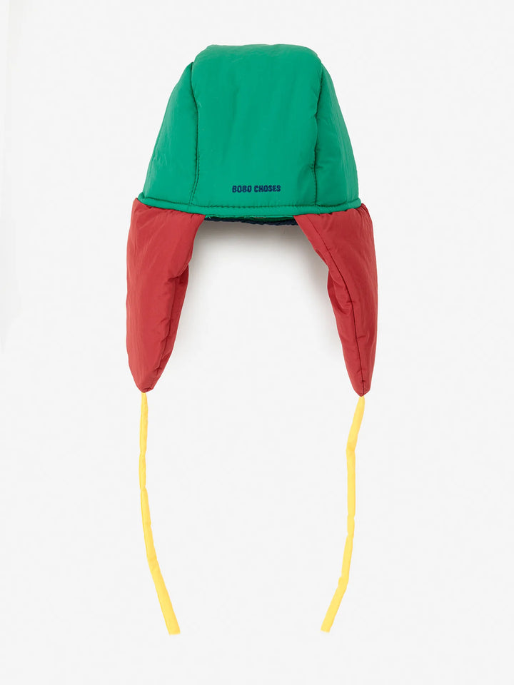 Wattierte Schapka Color Block