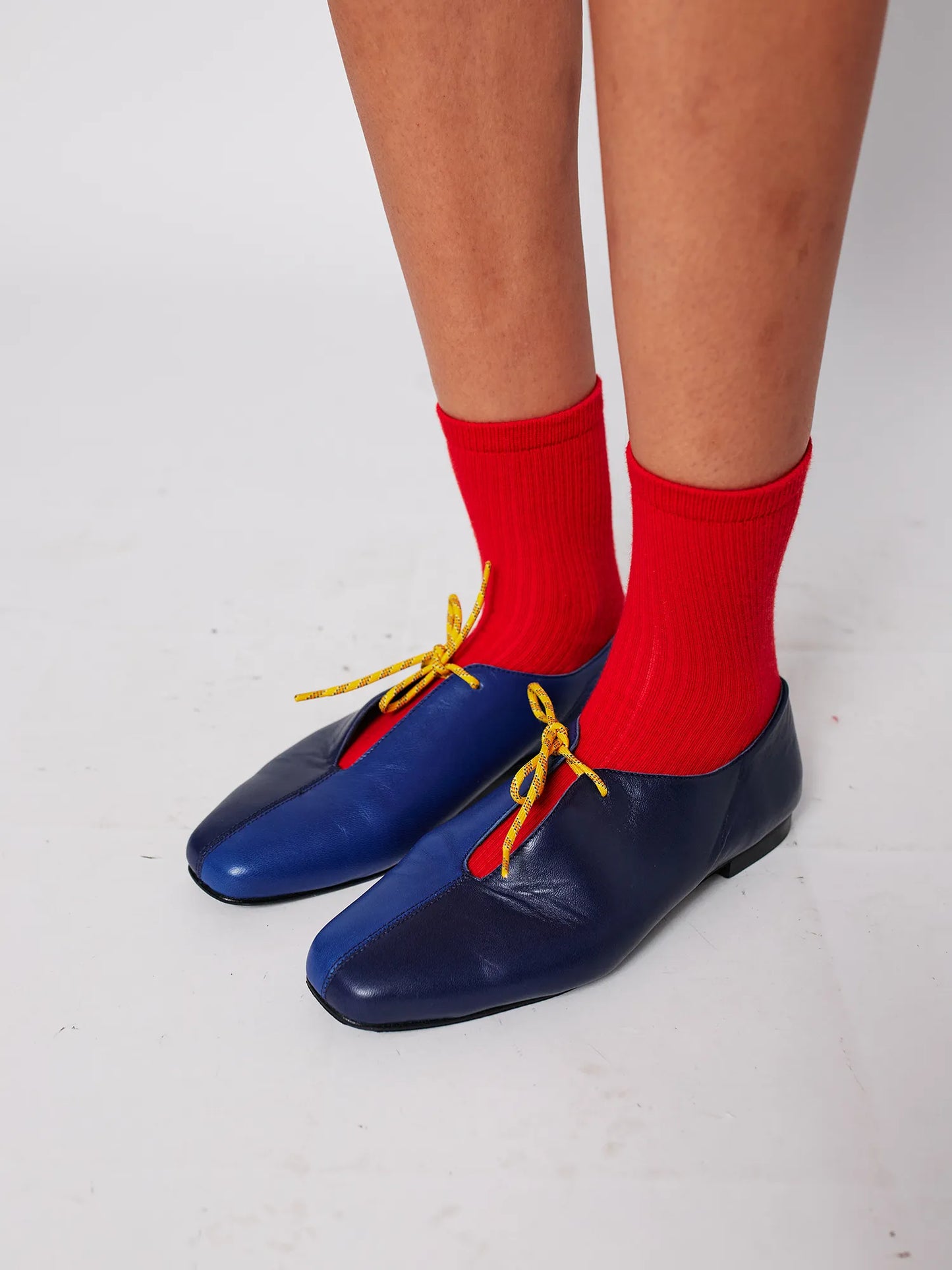Ballerines plates Color Block