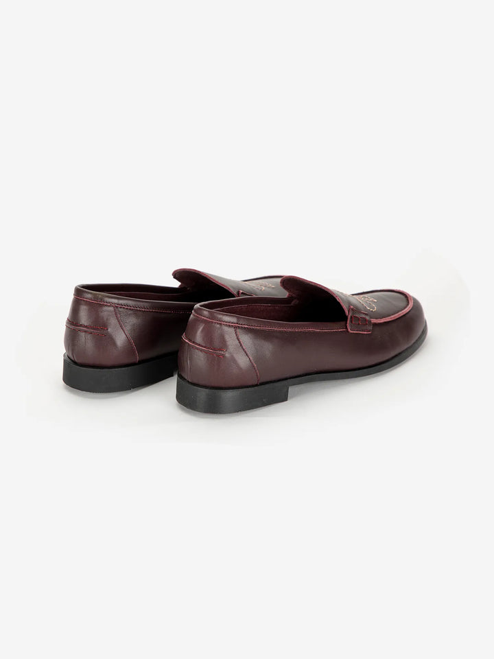 Embroidered loafers