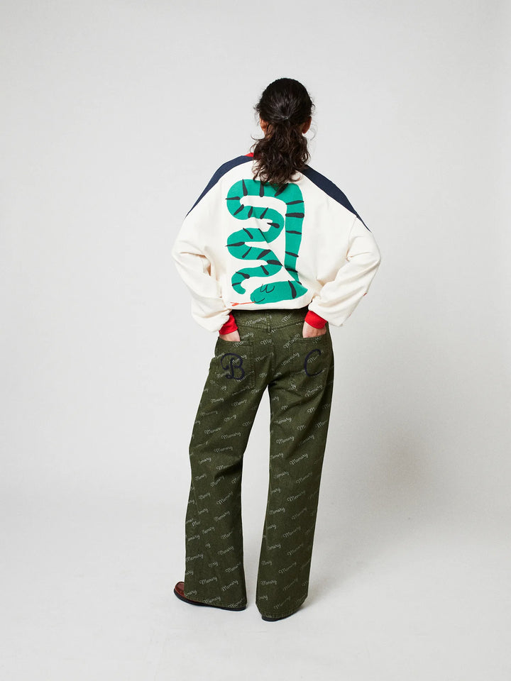 Snake long sleeve T-shirt