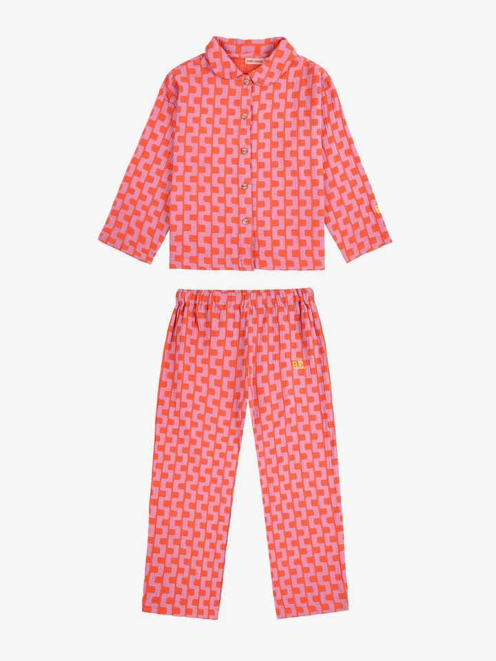 Color Chain all over loungewear set