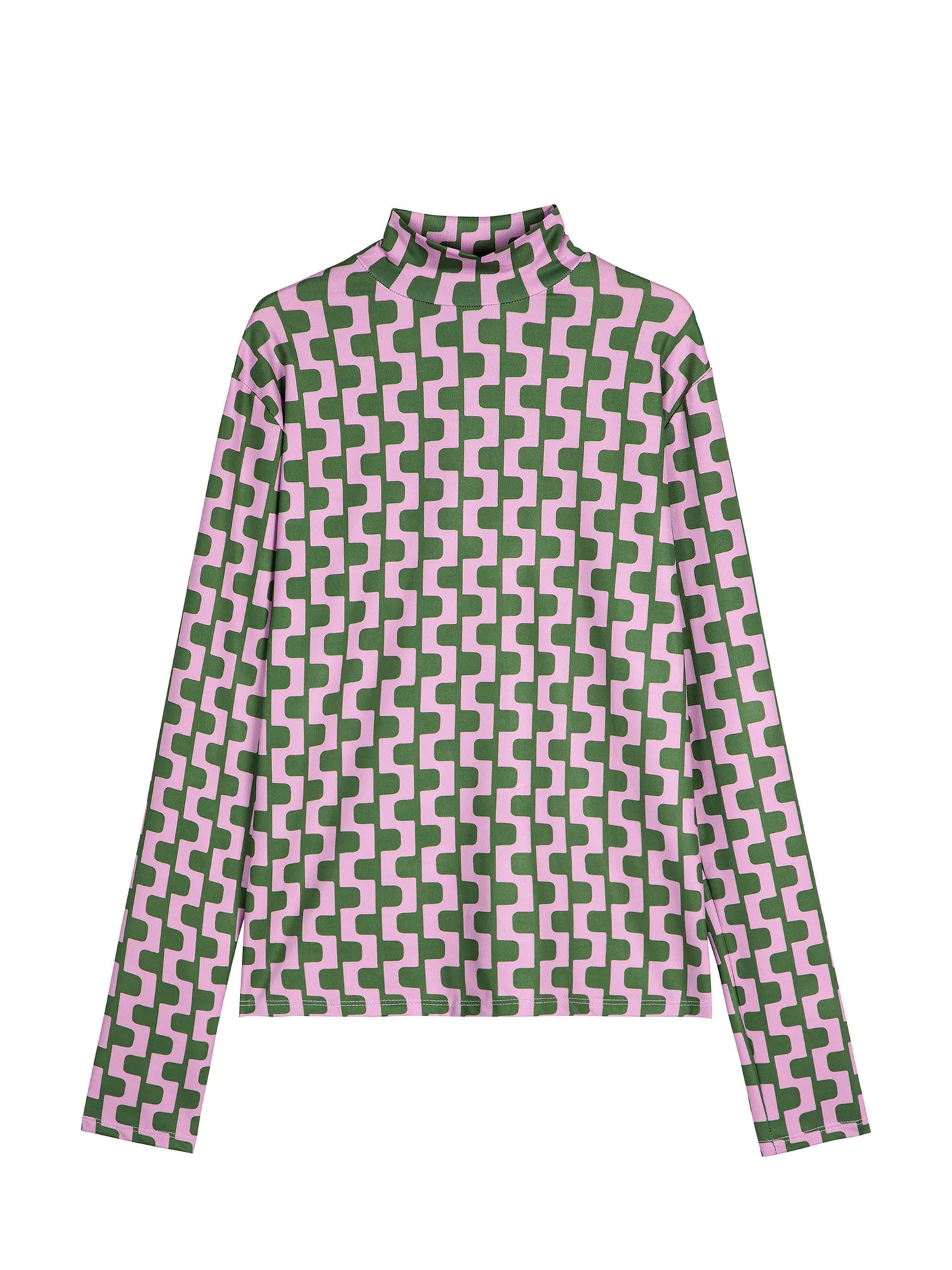 Purple print t-shirt