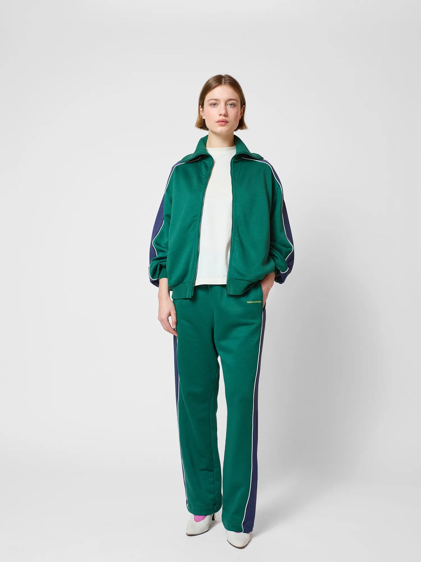 Striped jogging pants