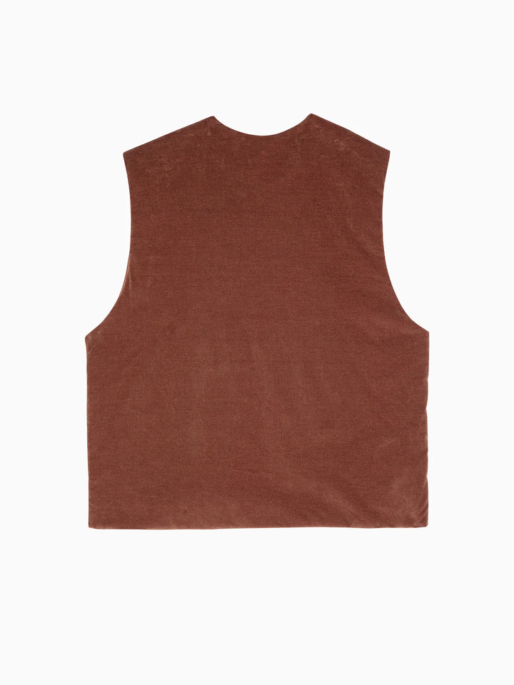 Snowflake velvet vest