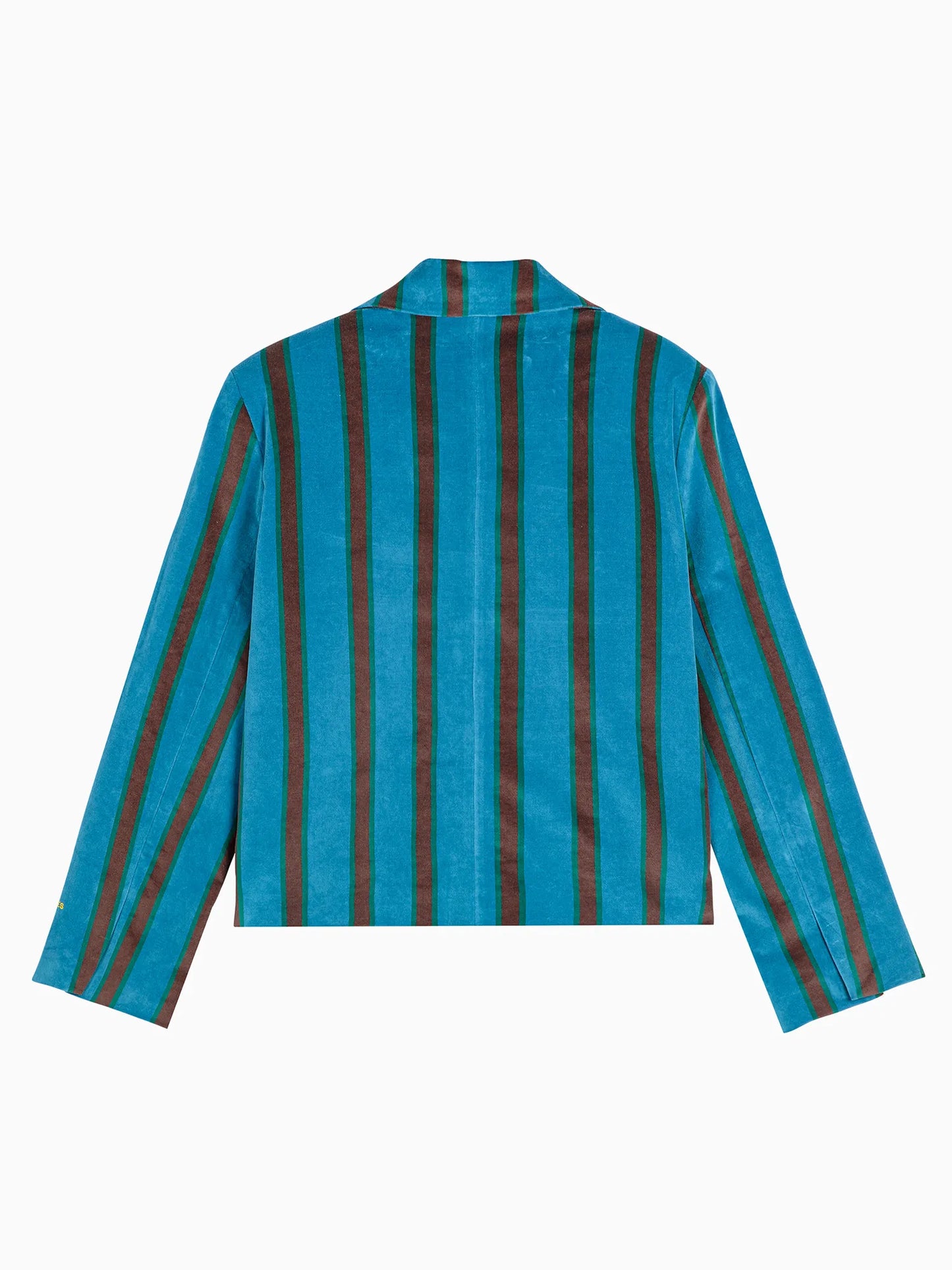 Striped all over blazer