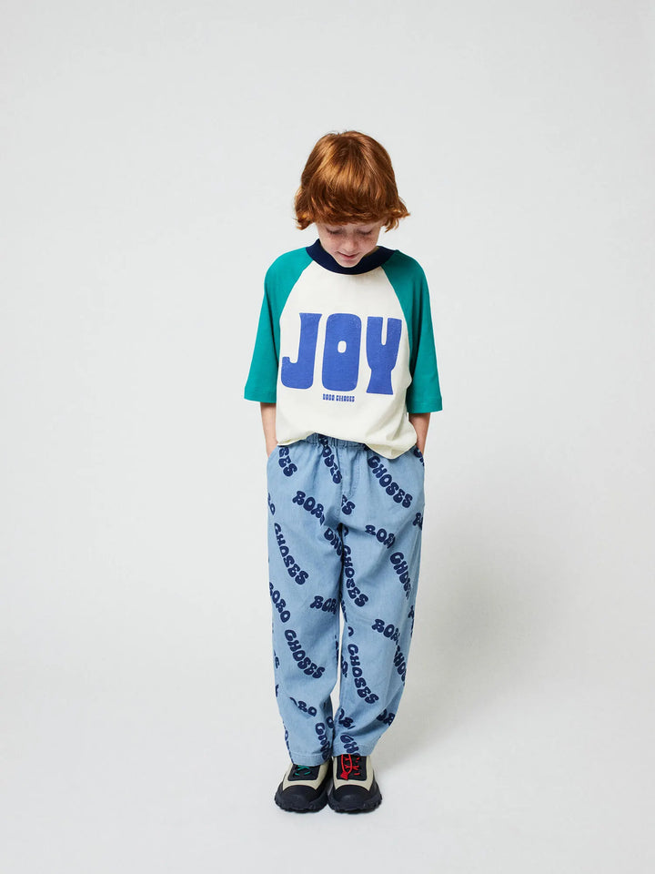 Wavy Bobo Choses all over light denim pants