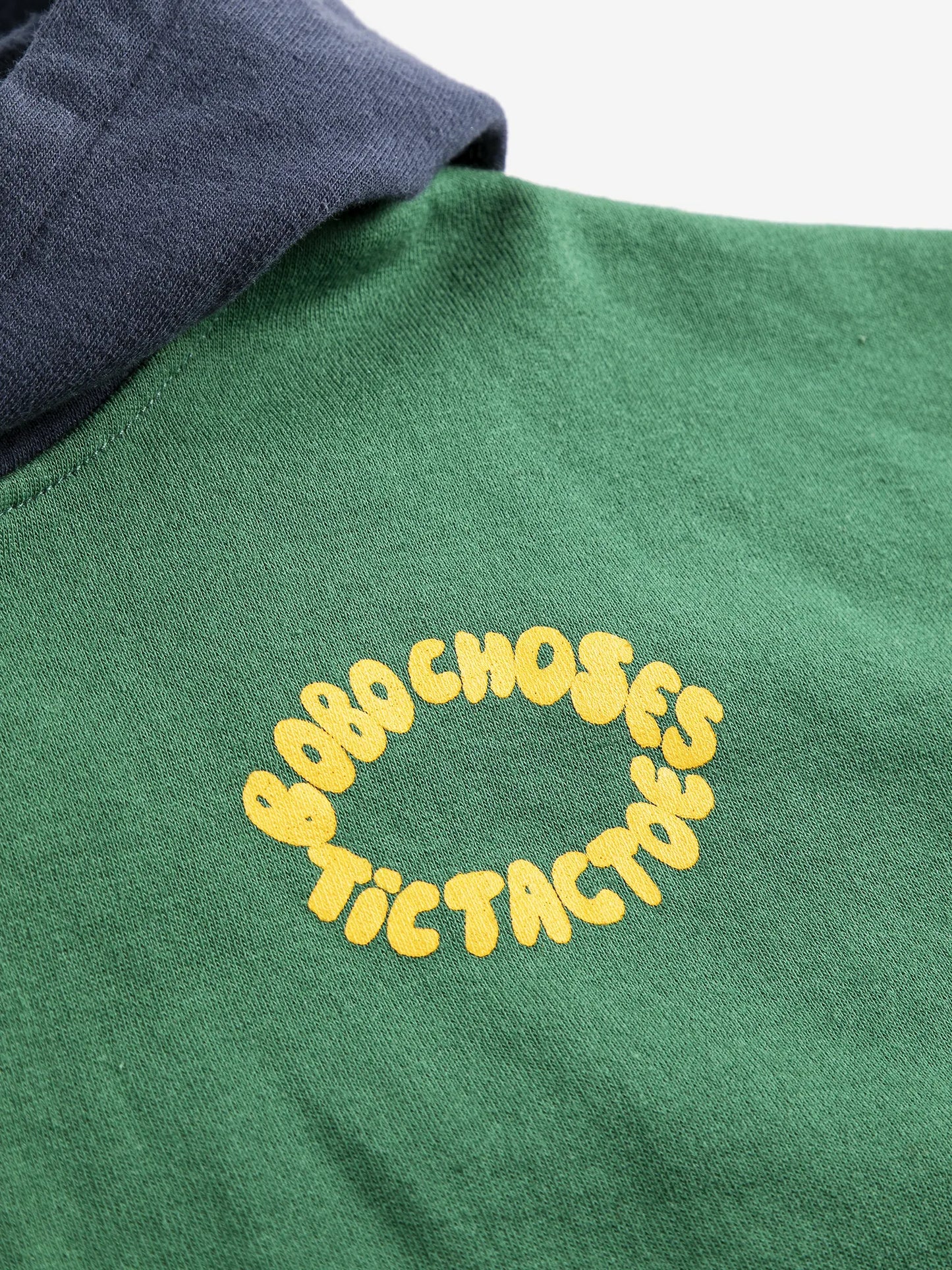 Tic Tac Toe color block hoodie