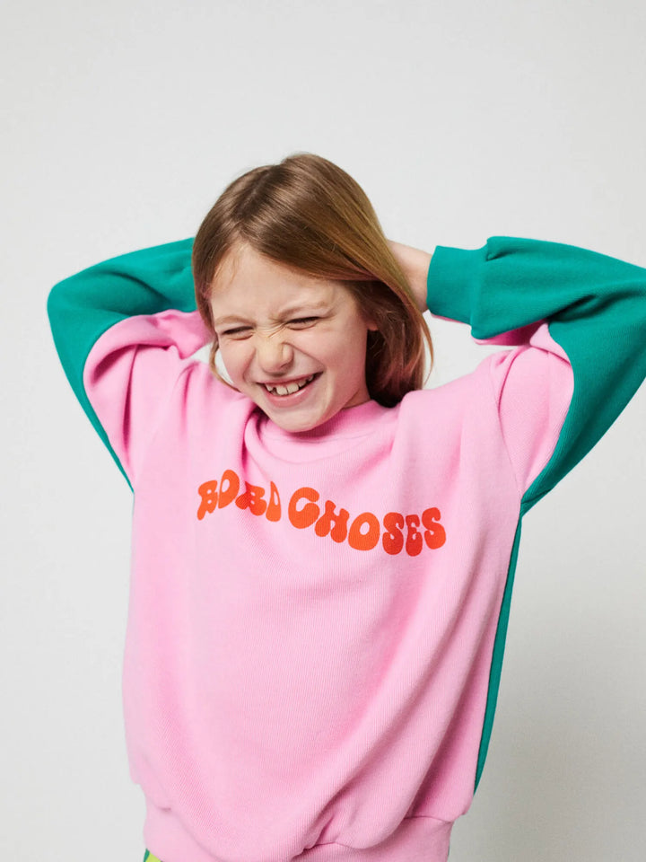 Sweat bicolore Wavy Bobo Choses