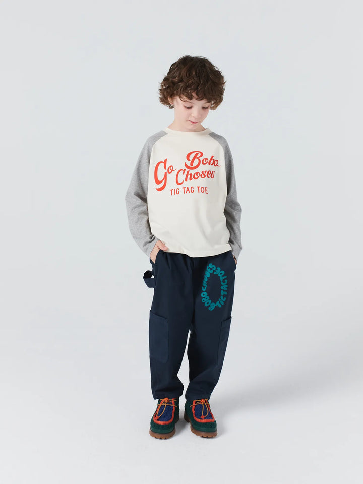 Tic Tac Toe woven cargo pants