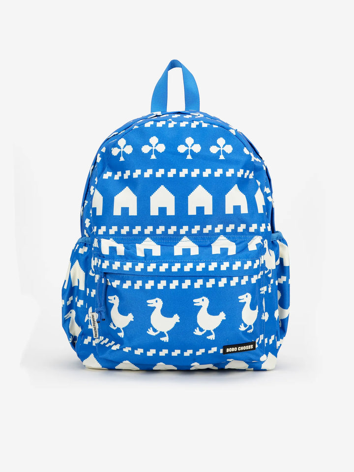 Farm all over school bag