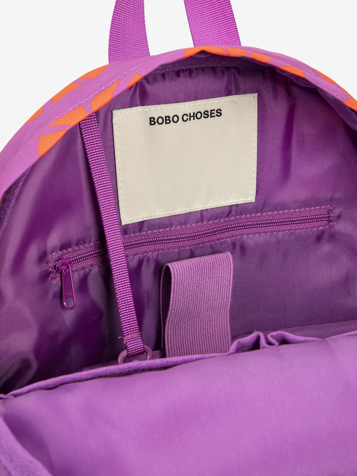 Kaleidoscope all over school bag