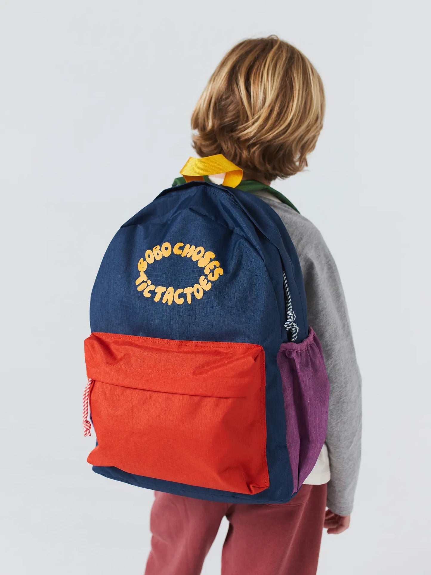 Tic Tac Toe color block 스쿨 백
