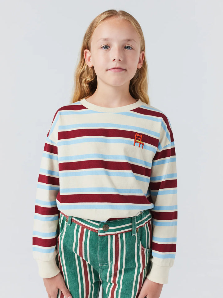 Stripes long sleeve T-shirt