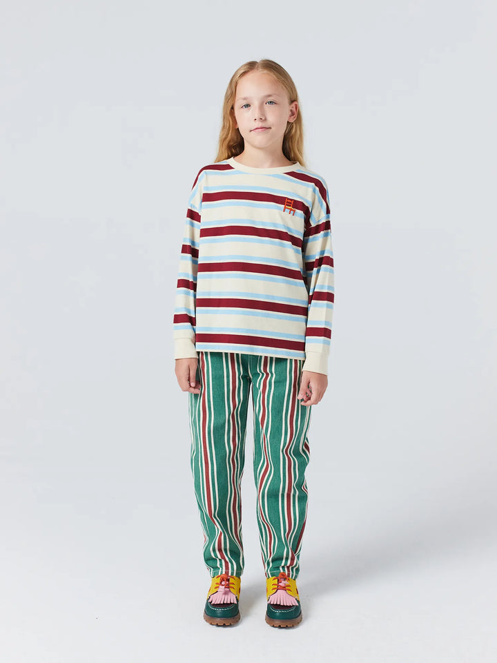 Stripes long sleeve T-shirt