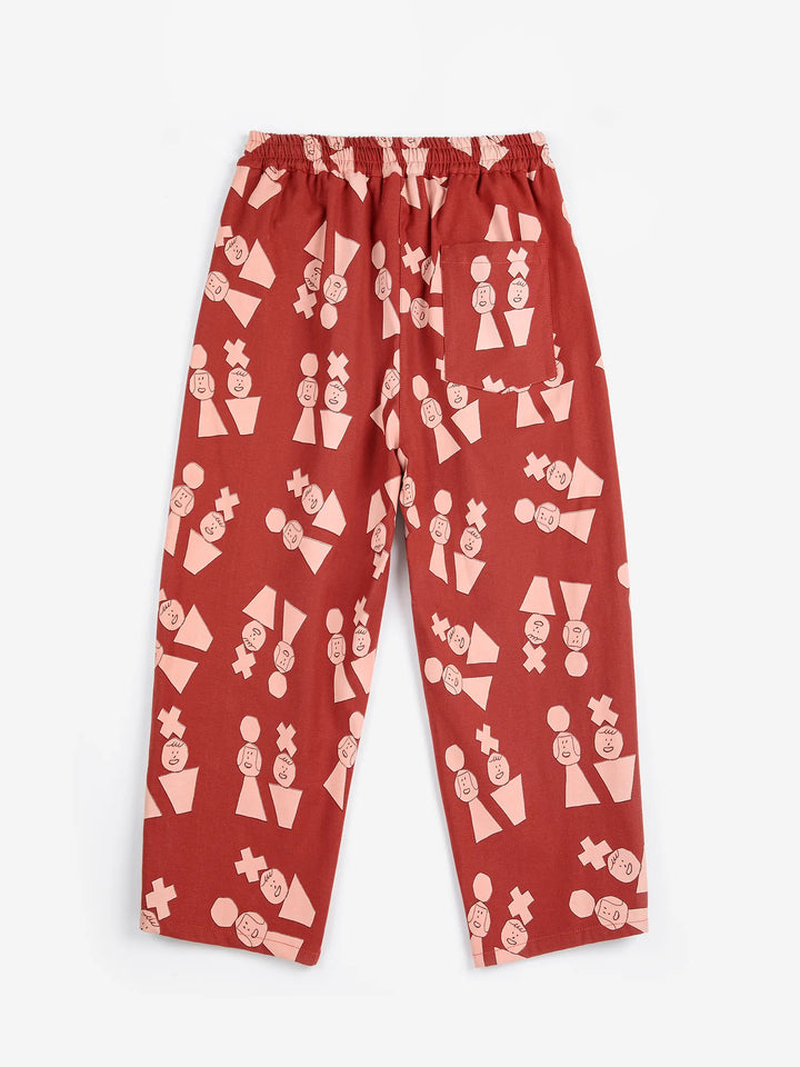 Tic tac couple all over pants