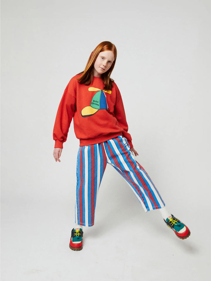 Flying cap sweatshirt