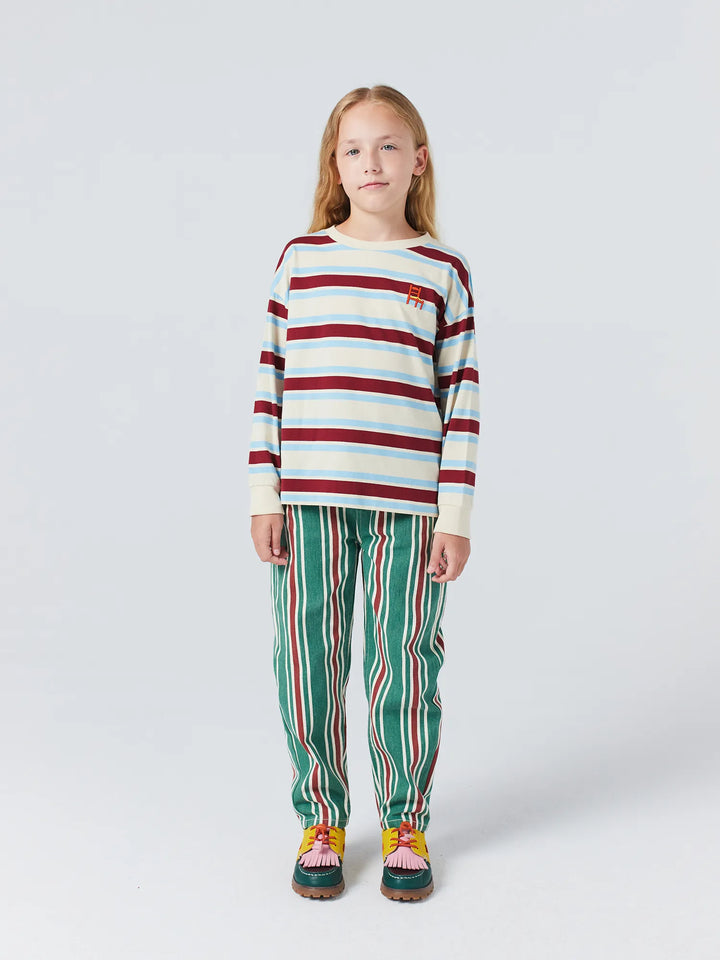 Stripes all over pants