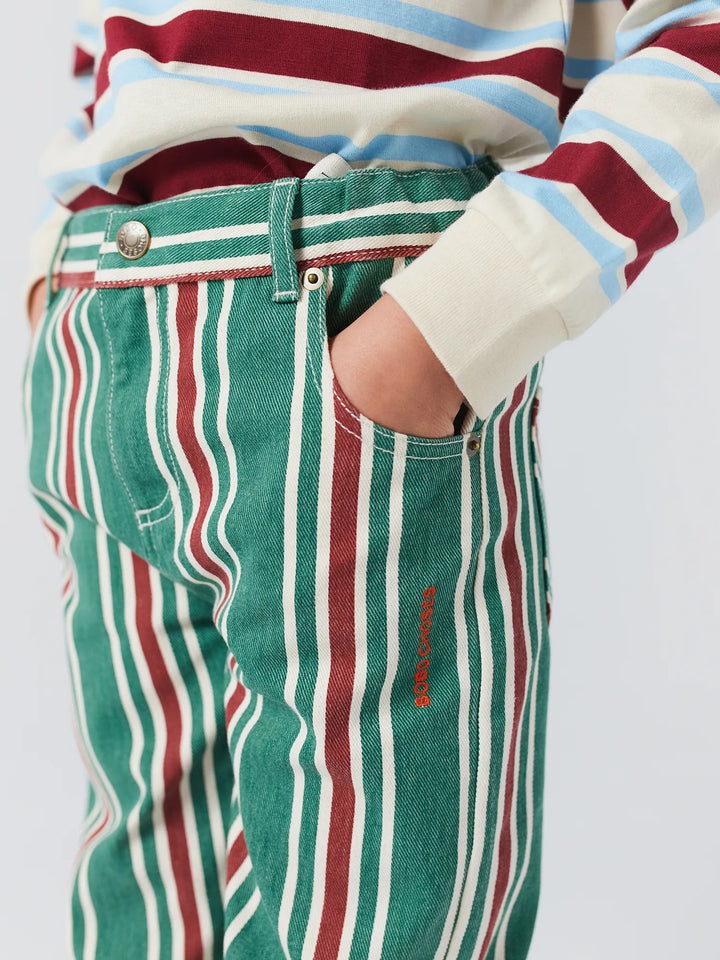 Stripes all over pants