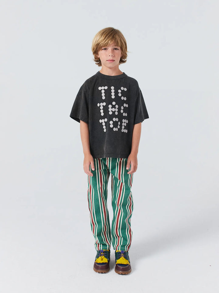 Stripes all over pants