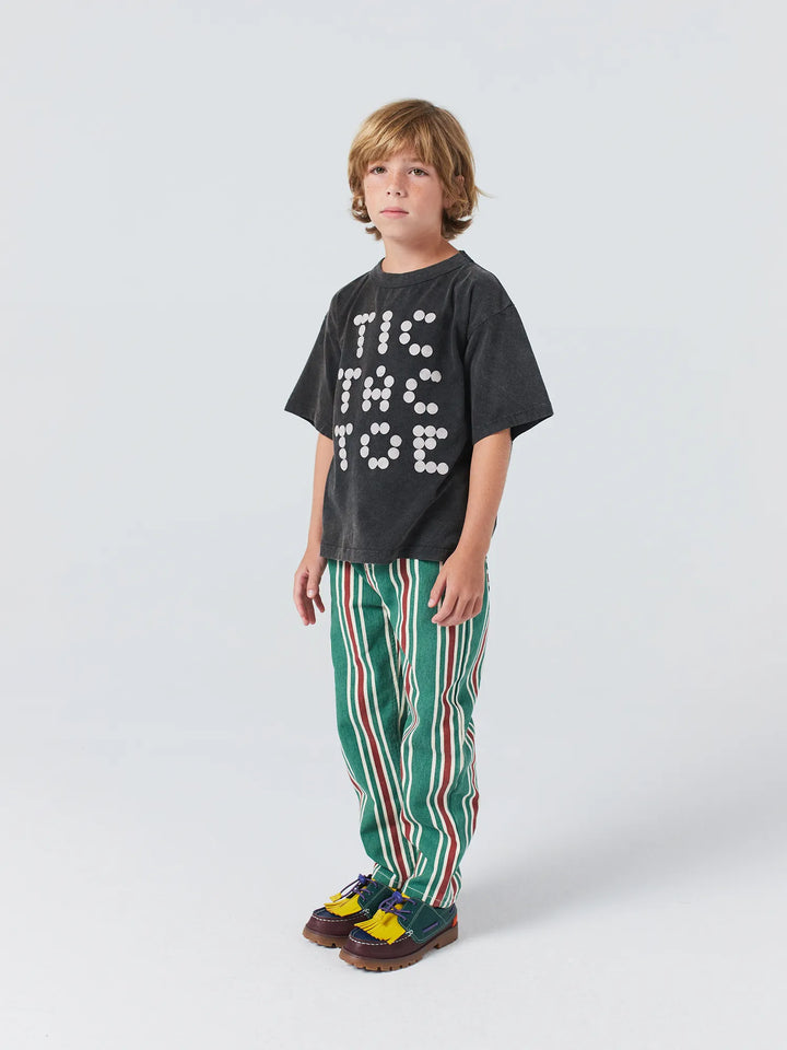 Stripes all over pants