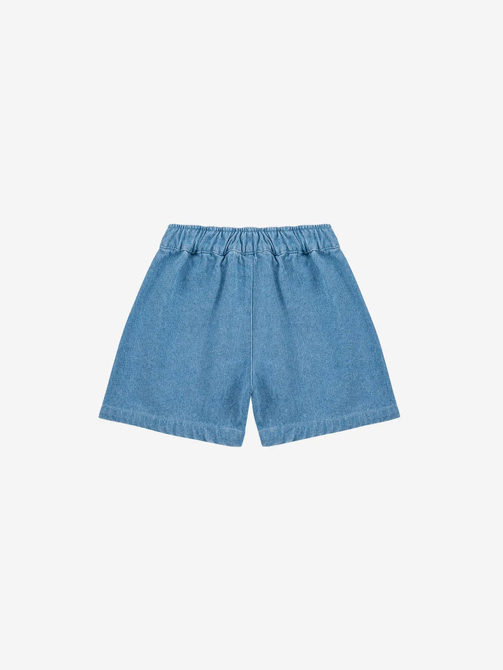 Denim color bermuda