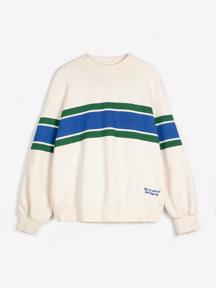 Stripes relaxed sweatshirt