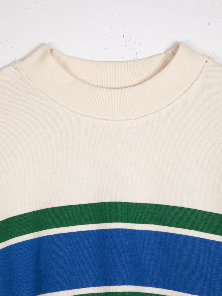 Stripes relaxed sweatshirt