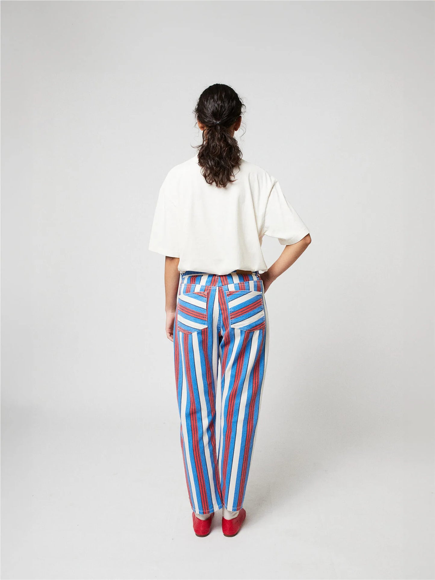 Stripes all over trousers