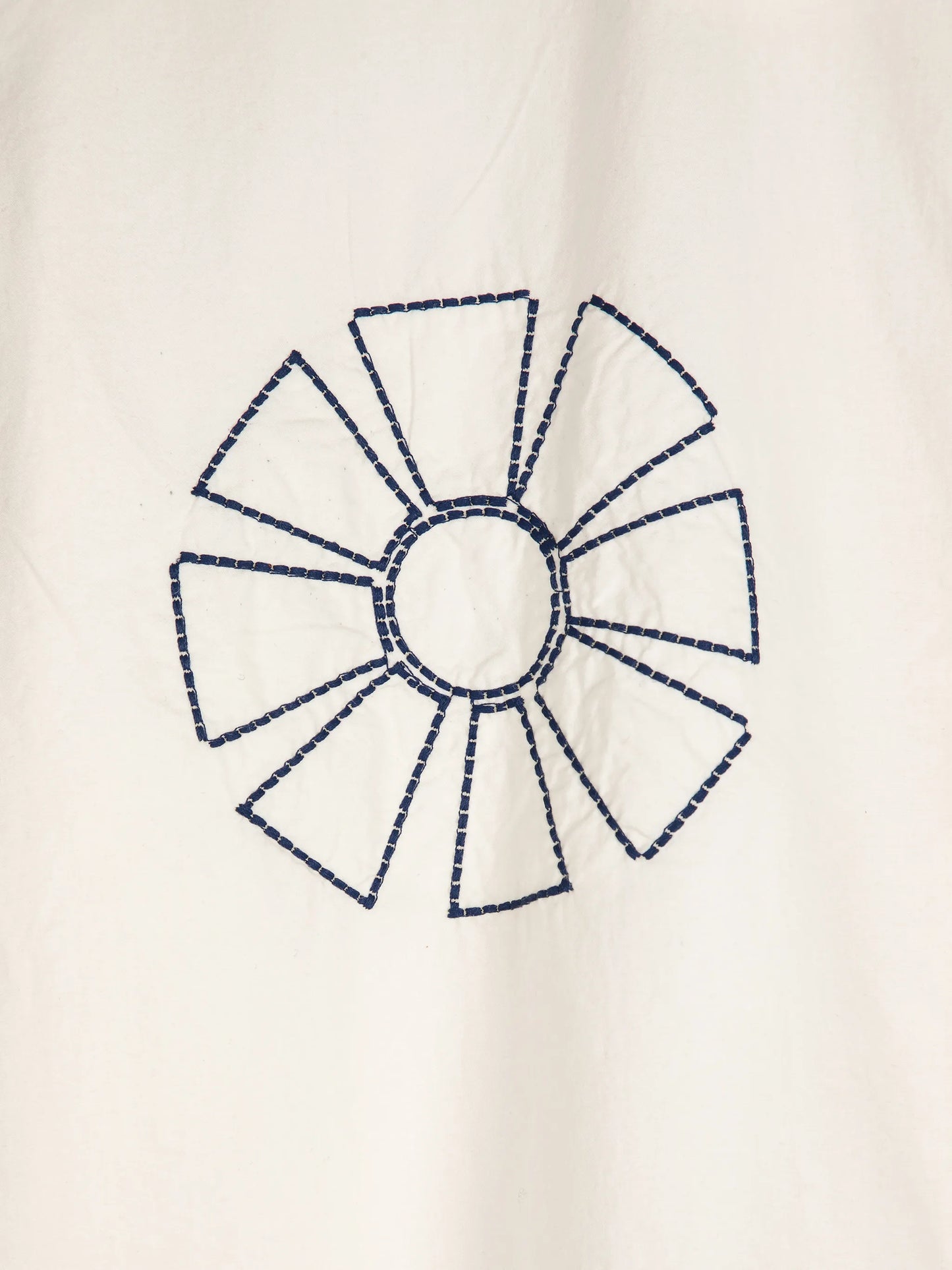 Kaleidoscope embroidery shirt