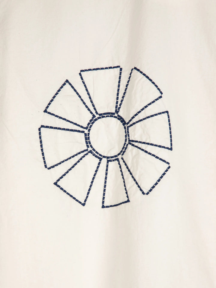 Kaleidoscope embroidery shirt