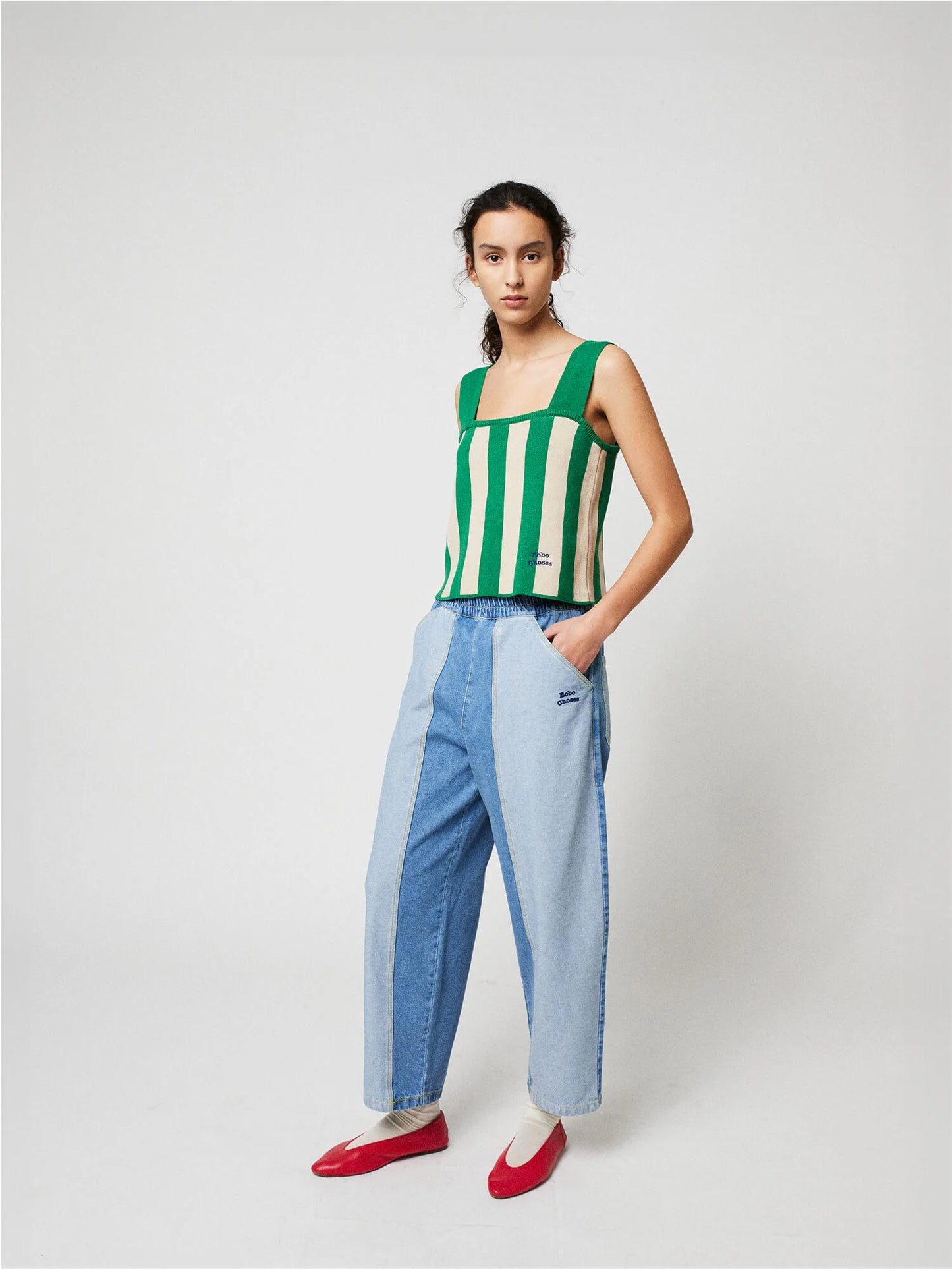 Denim trousers