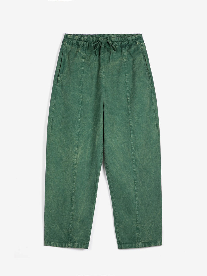 Green cocoon pants