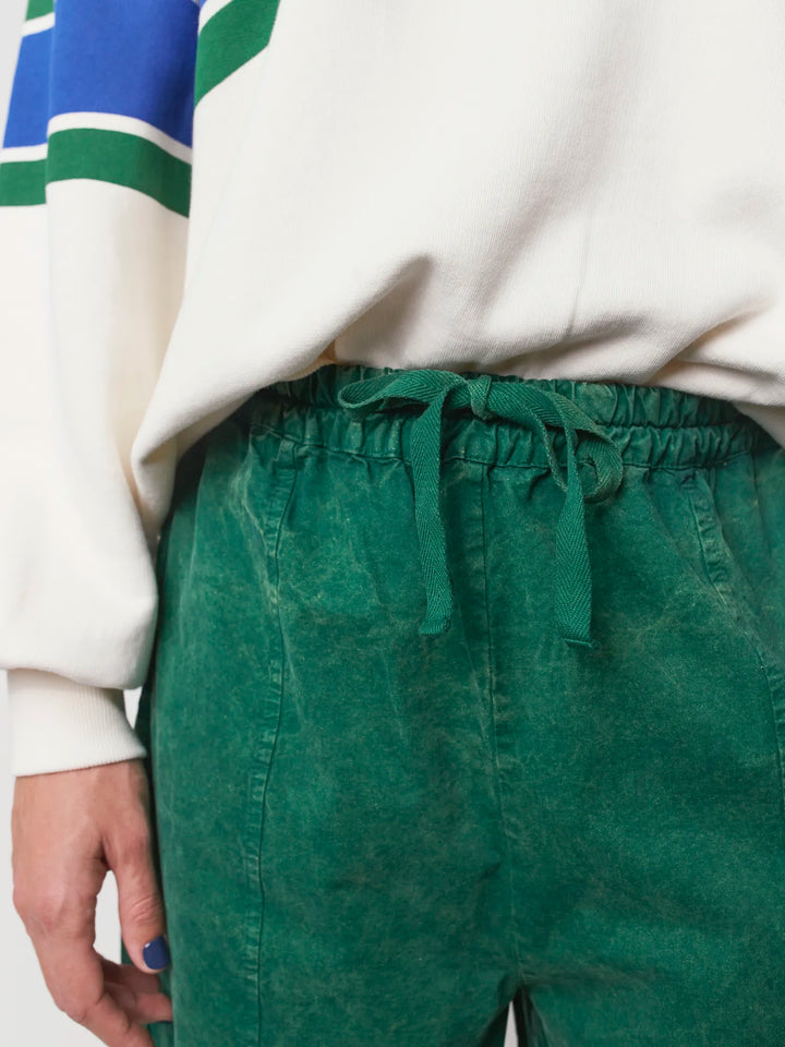 Green cocoon pants