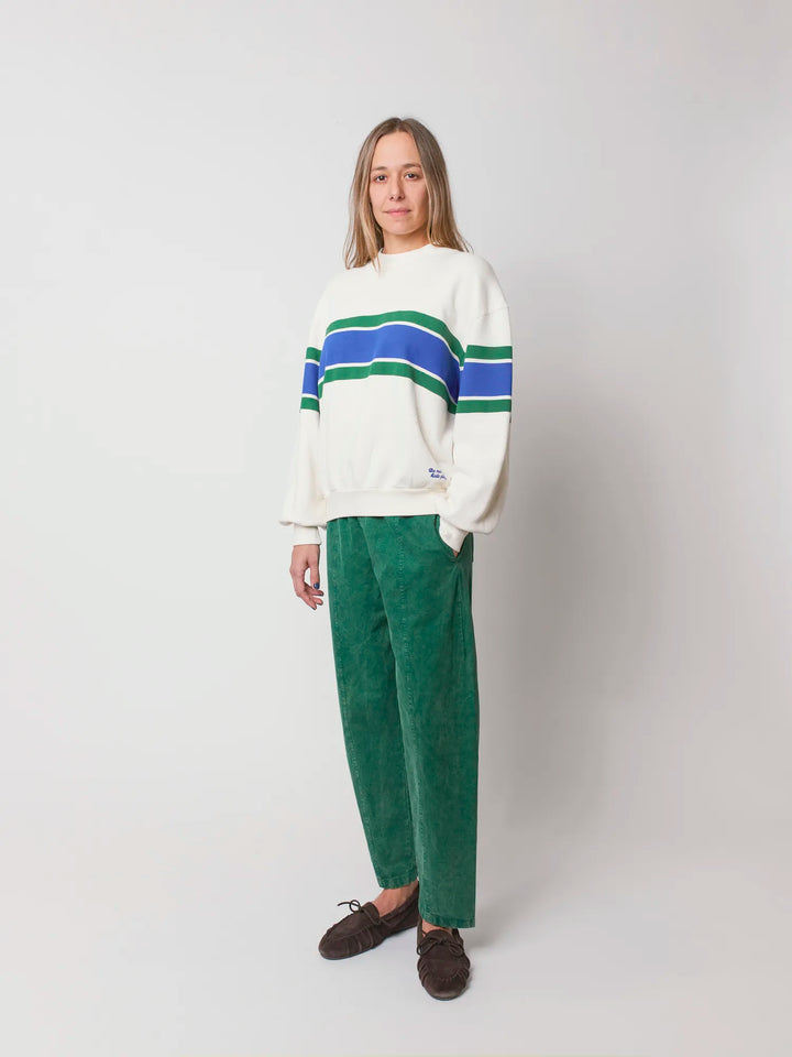 Green cocoon pants