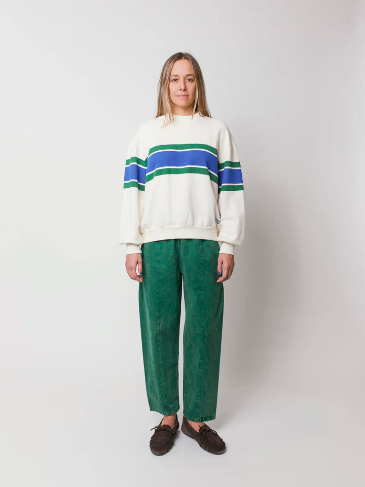 Green cocoon pants