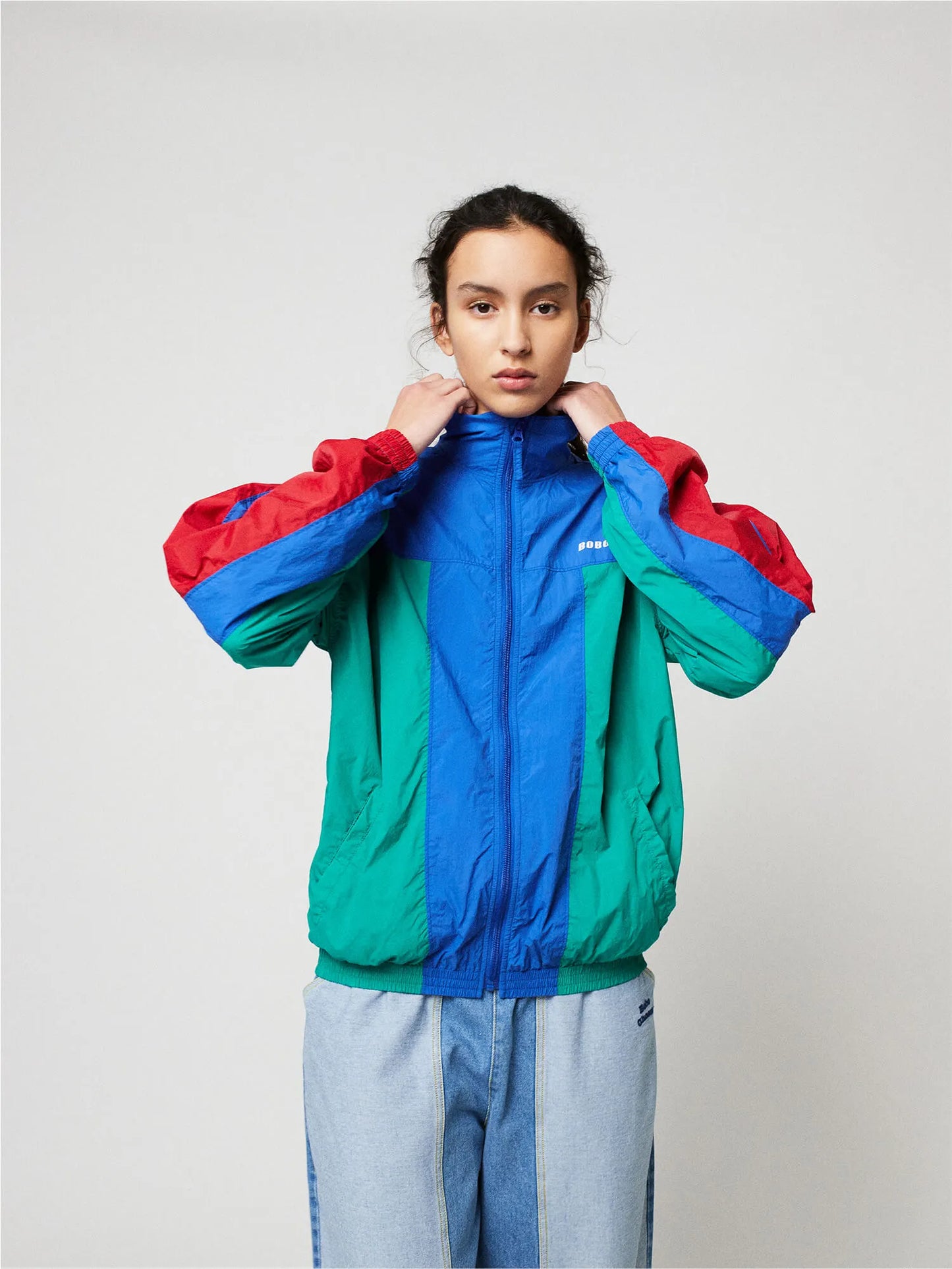 Jacke Color Block