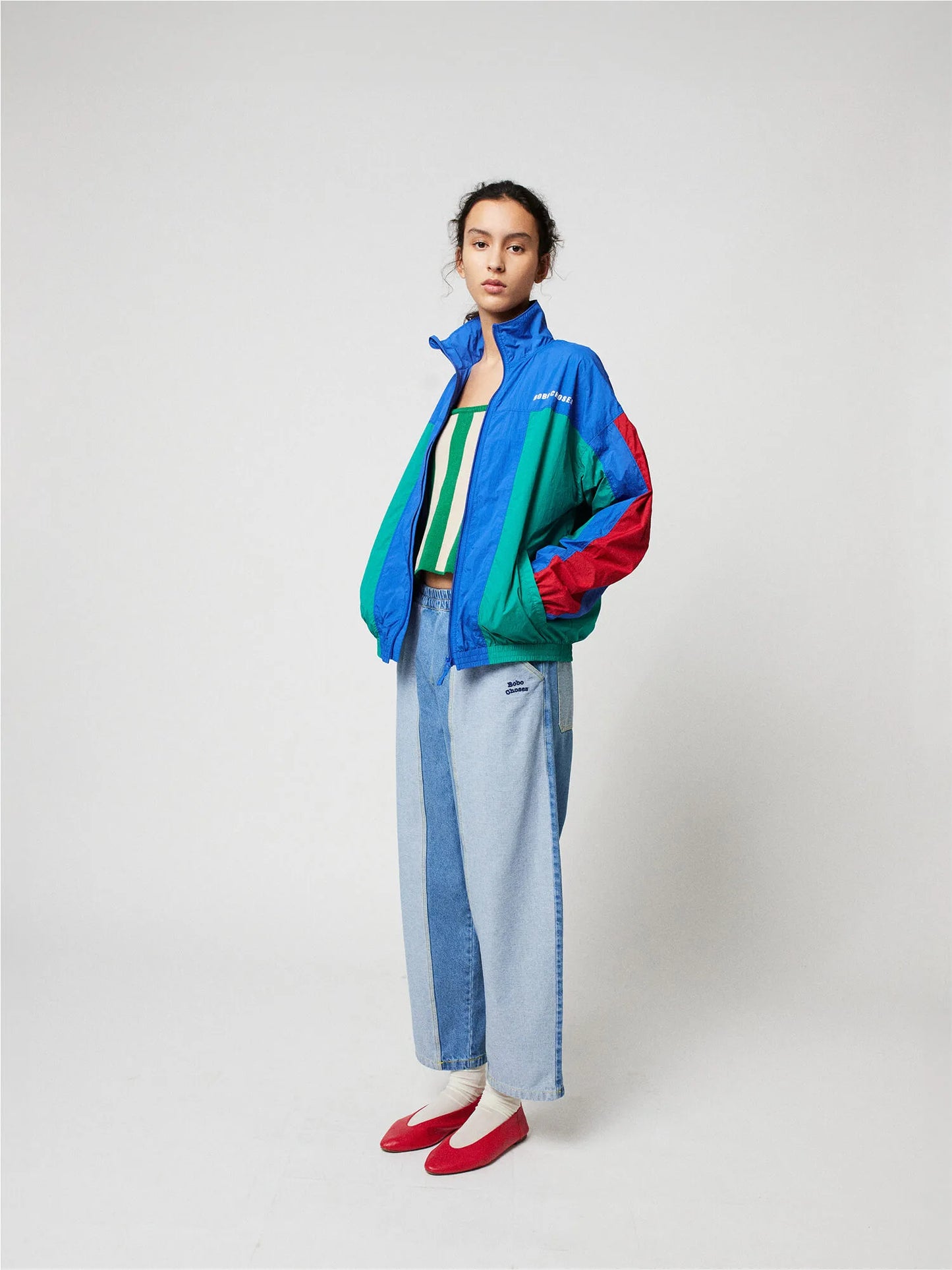 Jacke Color Block