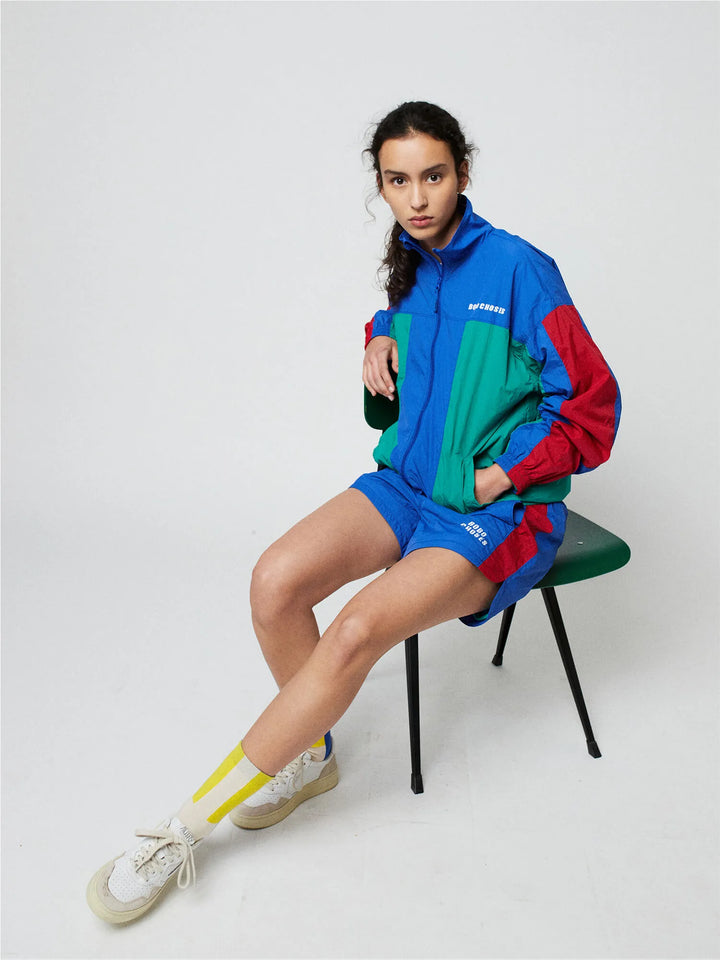 Color block short