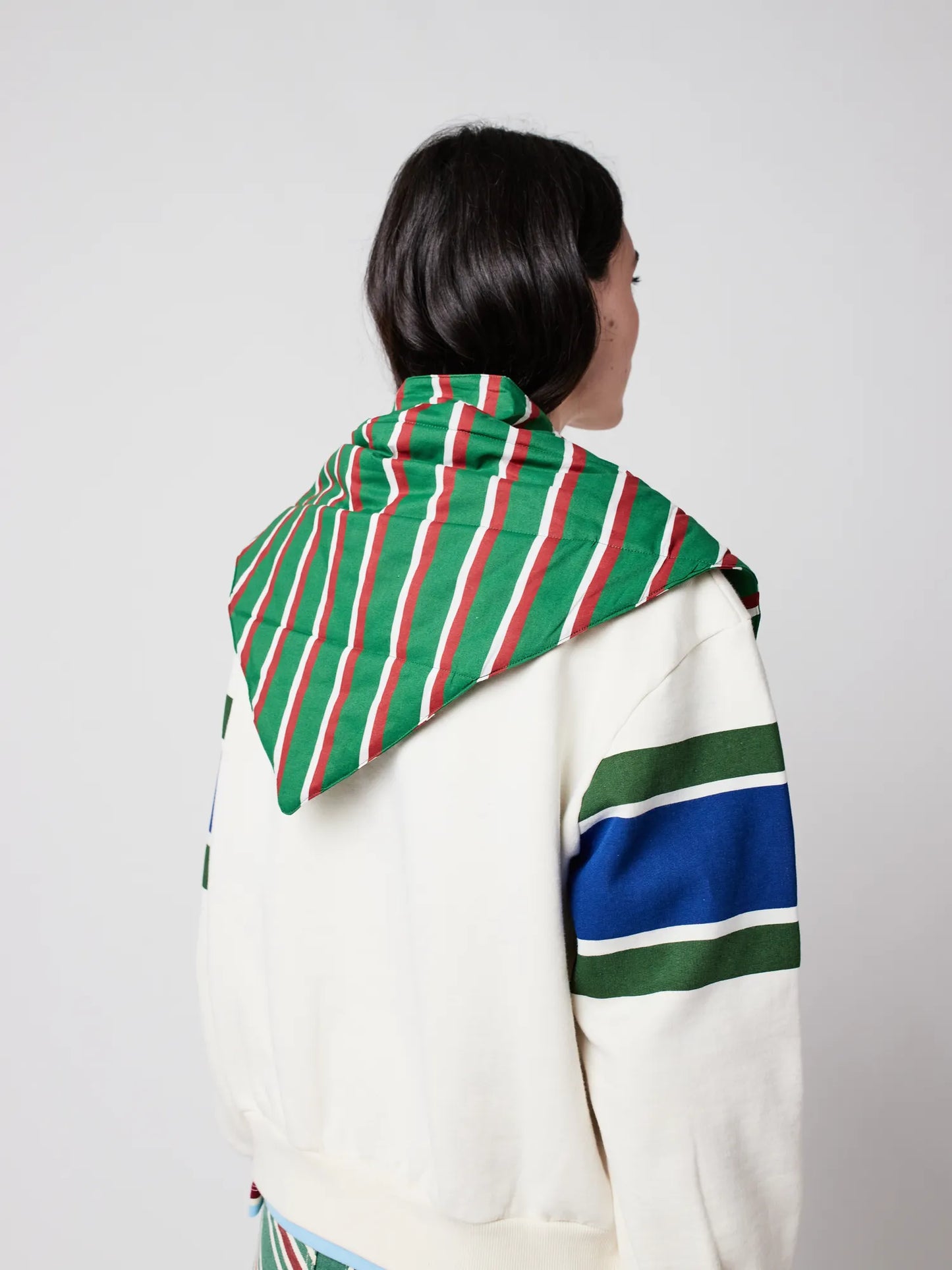 Stripes quilted bandana