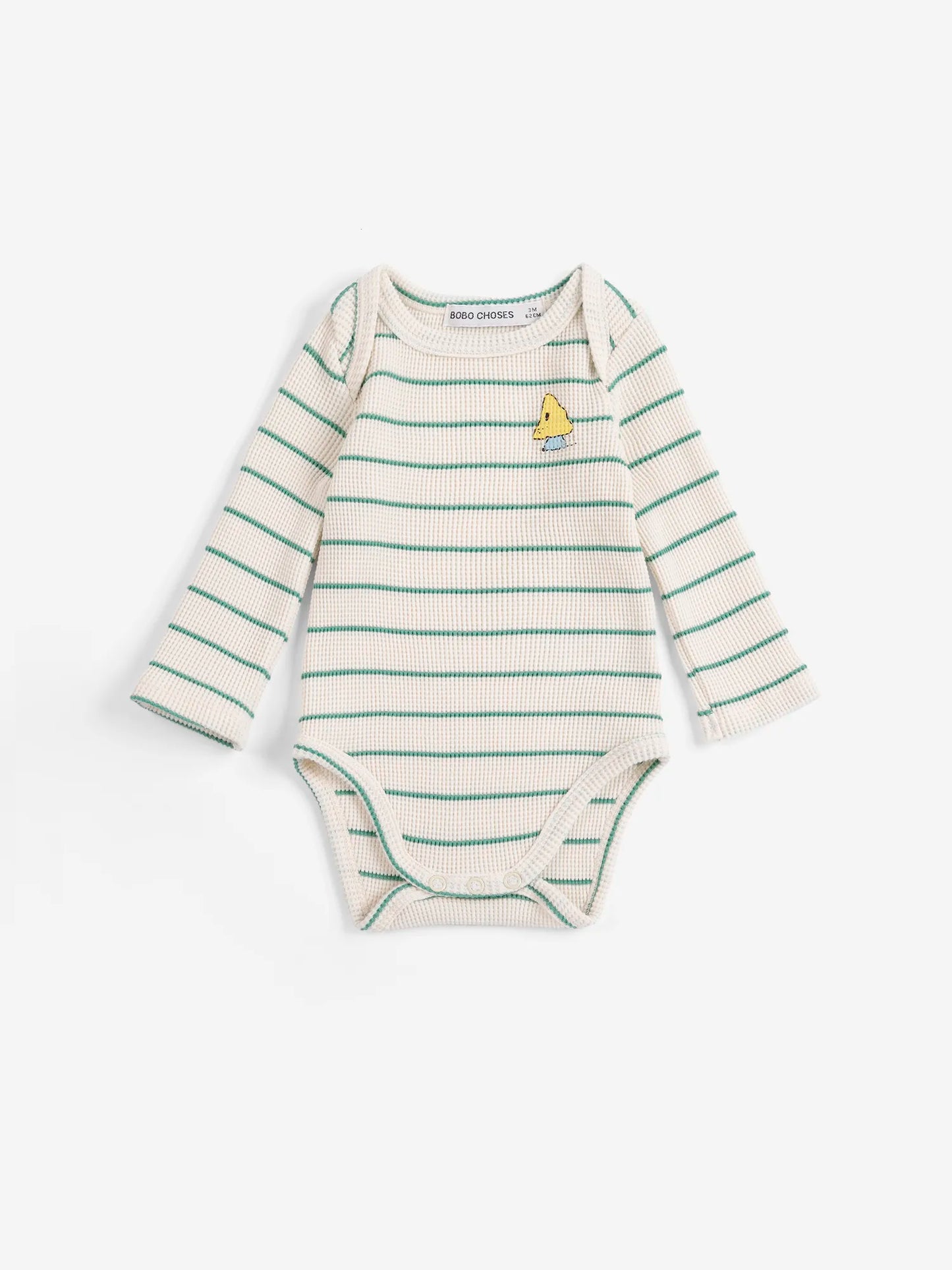 Body de rayas verdes Mush Monster