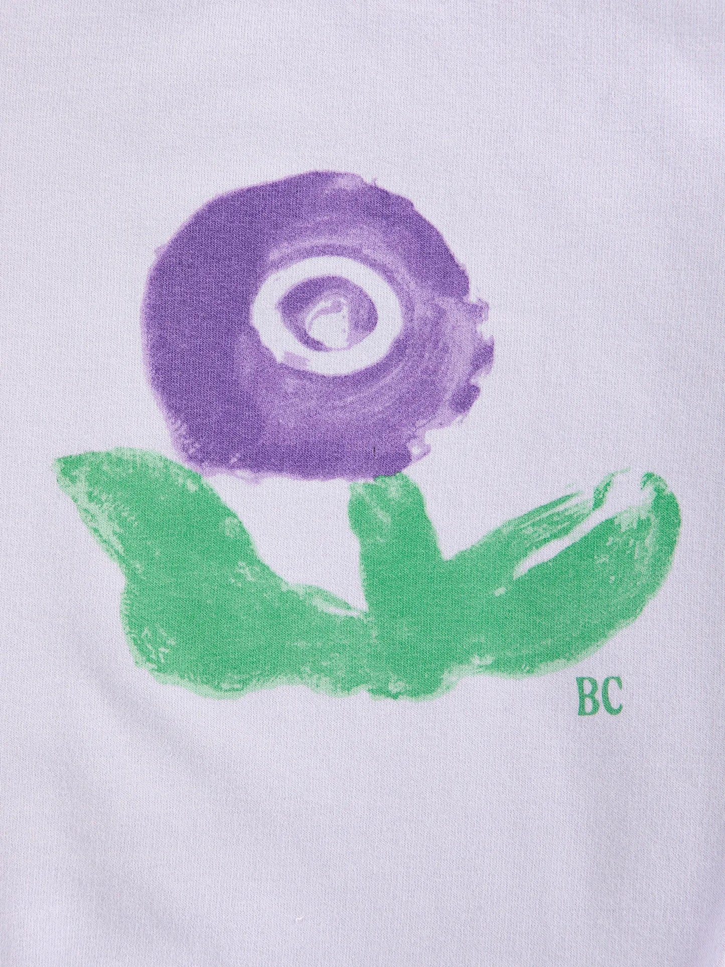 Stamp Bloom 플리스 보디슈트